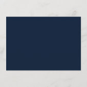 Sweet Baby's Breath Bruiloft invoegen Kaart (Achterkant)