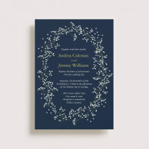 Sweet Baby's Breath Wedding Invite