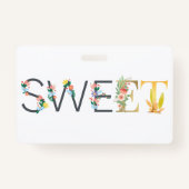 Sweet Badge (Voorkant)
