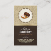 Sweet Bakery Boutique - Breads Donut Toast Dessert Visitekaartje (Achterkant)