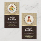 Sweet Bakery Boutique - Franse Parisian Macaroons Visitekaartje (Voorkant / Achterkant)