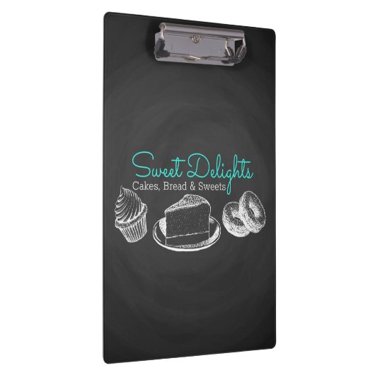 Sweet Bakery Chalkboard Professional Klembord (Rechts)