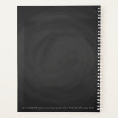 Sweet Bakery Chalkboard zaken Planner (Achterkant)