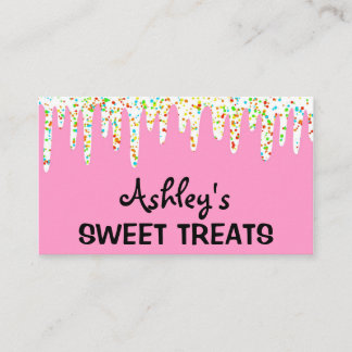 Sweet Bakery Dessert Pastry Chef Cakes Cupcake Visitekaartje