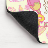 Sweet Bakery en Drinken Geel Muismat (Hoek)