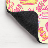 Sweet Bakery en Drinken Geel Muismat (Hoek)