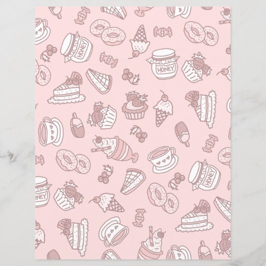 Sweet Bakery en Drinken Peach (Achterkant)