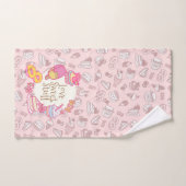 Sweet Bakery en Drinken Peach Bad Handdoek (Handdoek)
