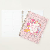 Sweet Bakery en Drinken Peach Planner (Display)