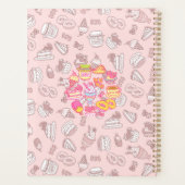 Sweet Bakery en Drinken Peach Planner (Achterkant)