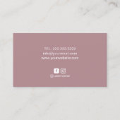 Sweet Bakery Gold Driving Event Party Cakes Visitekaartje (Achterkant)