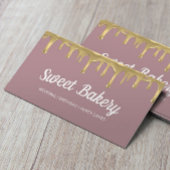 Sweet Bakery Gold Driving Event Party Cakes Visitekaartje