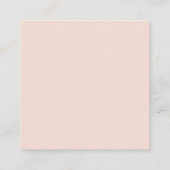 Sweet Bakery Pastry Chef Soft Pastel Visitekaartje (Achterkant)