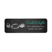 Sweet Bakery Professioneel krijtbord Etiket (Voorkant)