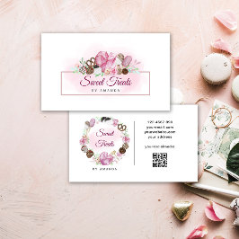 Sweet Bakery QR-Code Visitekaartje