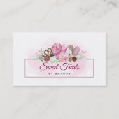 Sweet Bakery QR-Code Visitekaartje (Voorkant)