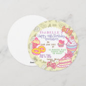 Sweet Bakkerij en Drinken Feestdagenkaart (Voorkant / Achterkant)