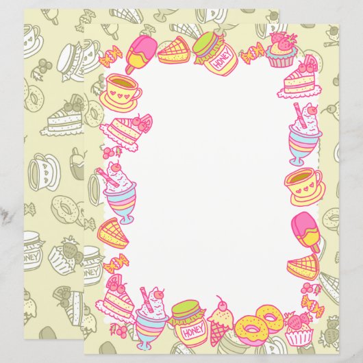 Sweet Bakkerij en Drinken Groen (Voorkant / Achterkant)