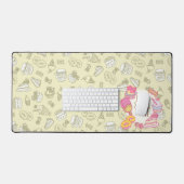 Sweet Bakkerij en Drinken Groen Bureaumat (Keyboard & Muis)