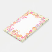 Sweet Bakkerij en Drinken Groen Post-it® Notes (Schuin)