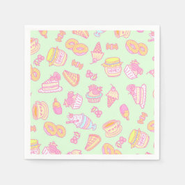 Sweet Bakkerij en Drinken Groen Servet