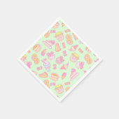 Sweet Bakkerij en Drinken Groen Servet (Hoek)