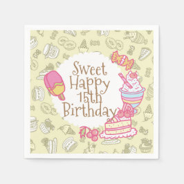 Sweet Bakkerij en Drinken Groen Servet