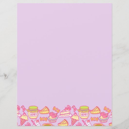 Sweet Bakkerij en Drinken Paarse (Achterkant)