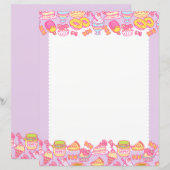 Sweet Bakkerij en Drinken Paarse (Voorkant / Achterkant)