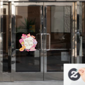 Sweet Bakkerij en Drinken Raamsticker (Kantoordeur)