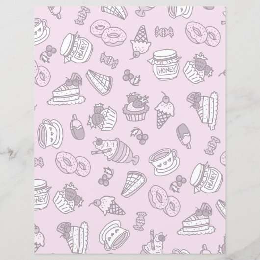 Sweet Bakkerij en Drinken Roze (Achterkant)