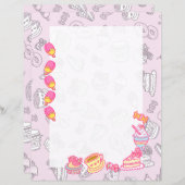 Sweet Bakkerij en Drinken Roze (Voorkant / Achterkant)