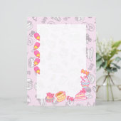 Sweet Bakkerij en Drinken Roze (Staand voorkant)