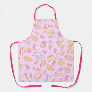 Sweet Bakkerij en Drinken Roze Schort