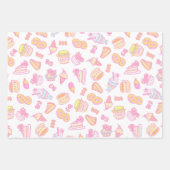 Sweet Bakkerij en Drinken Wit Inpakpapier Vel (Voorkant 3)