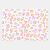 Sweet Bakkerij en Drinken Wit Inpakpapier Vel (Voorkant)