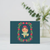 Sweet Ballerina Briefkaart (Staand voorkant)