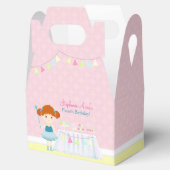 Sweet Ballerina Cupcake Celebration Bedankdoosjes (Geopend)
