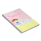 Sweet Ballerina Cupcake Celebration Notitieboek (Rechterzijde)