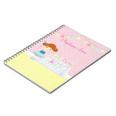 Sweet Ballerina Cupcake Celebration Notitieboek (Linkerzijde)