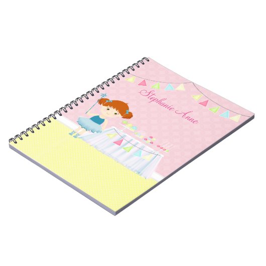 Sweet Ballerina Cupcake Celebration Notitieboek (Linkerzijde)