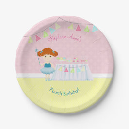 Sweet Ballerina Cupcake Celebration Papieren Bordje