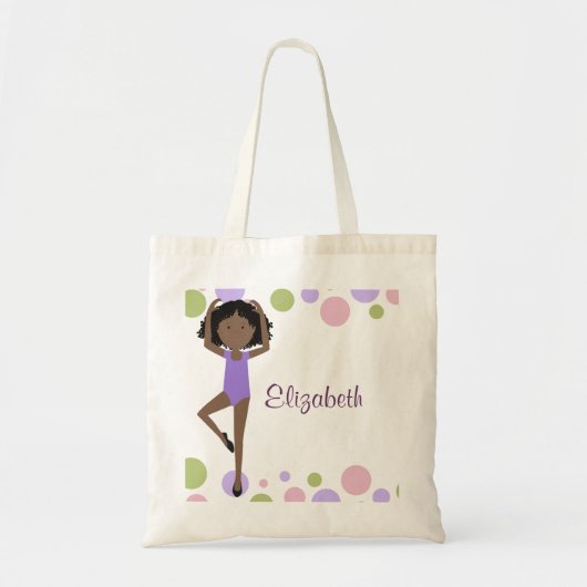 Sweet Ballerina Gepersonaliseerd Tas (Voorkant)