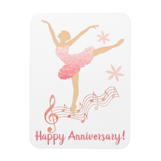 Sweet ballerina magneet (Verticaal)