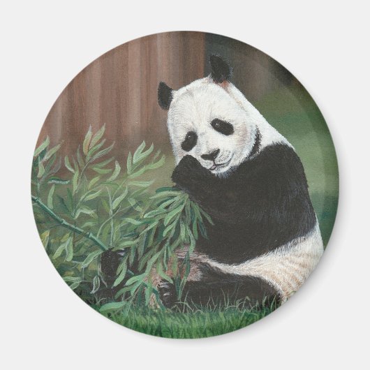 Sweet Bamboo Panda Beer magneet (Voorkant)