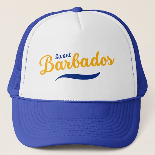 Sweet Barbados Trucker Hat Trucker Pet (Voorkant)