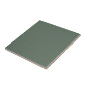 Sweet Basil Green Square Kitchen en Bathroom Tegeltje (Zijkant)