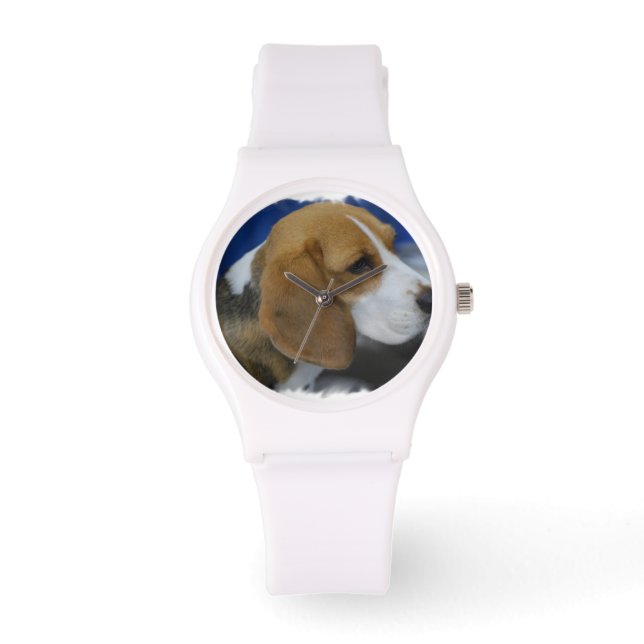 Sweet Beagle Horloge (Voorkant)