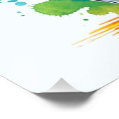 Sweet Beagle Pup Valentijn Perfect Poster (Hoek)