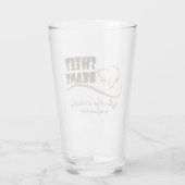 Sweet Beans Drinking Glass Glas (Achterkant)